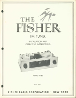 Fisher FM-80 - Owners Manual 